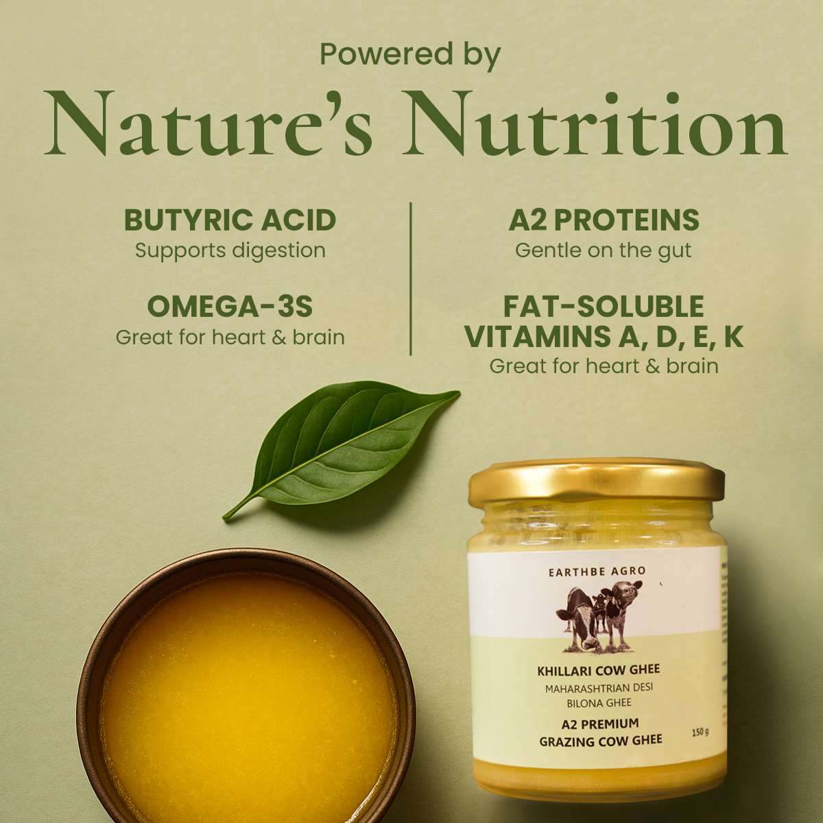Khillari Cow Ghee - 150G