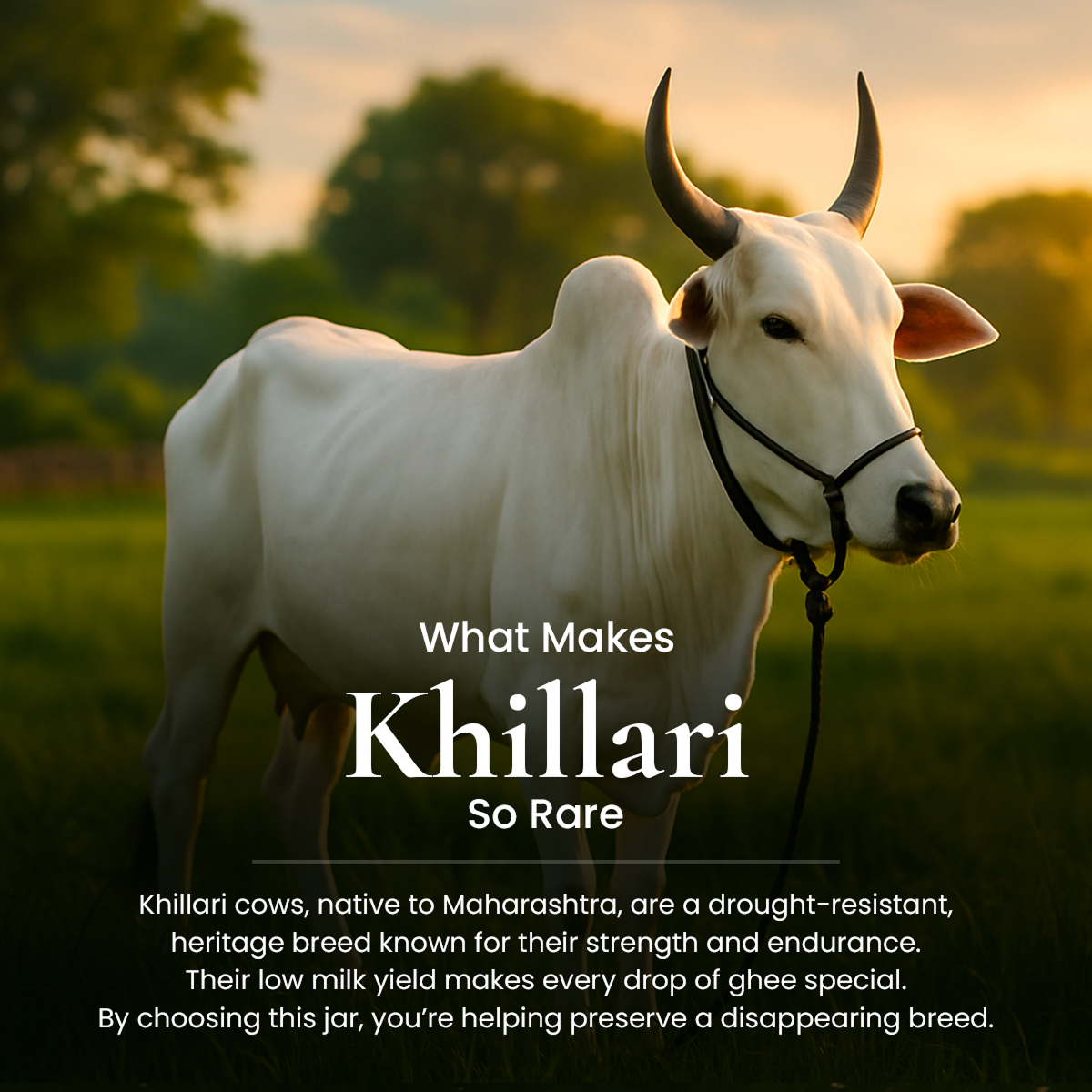 Khillari Cow Ghee - 150G