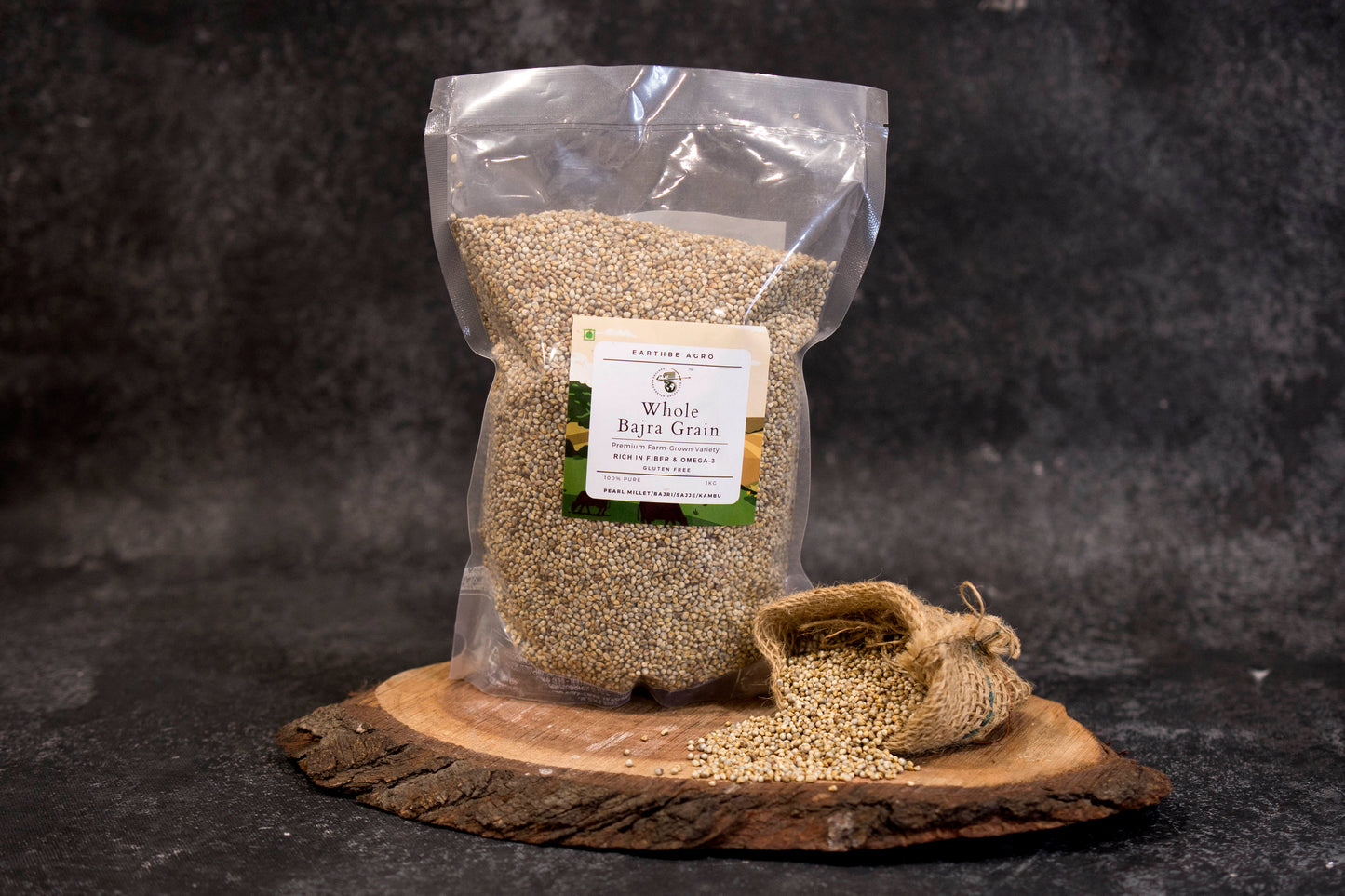 Whole Bajra Grain - 1 KG