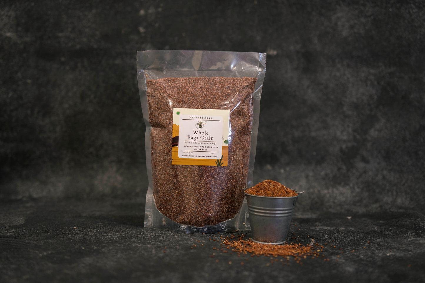 Whole Ragi Grain - 1 KG